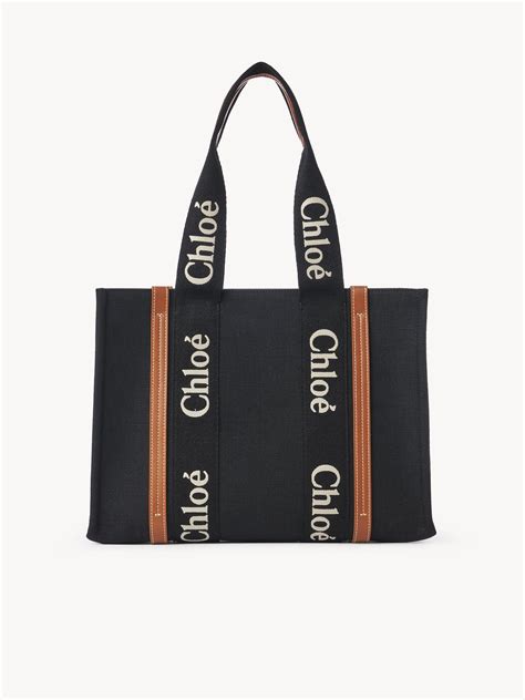 fake chloe canvas tote bag|medium woody tote bag chloe.